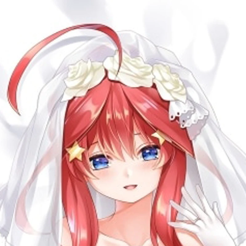 

Dakimakura Anime Pillow Case Nakano Itsuki Double-sided Print Of Life-size Body Pillowcase Gifts