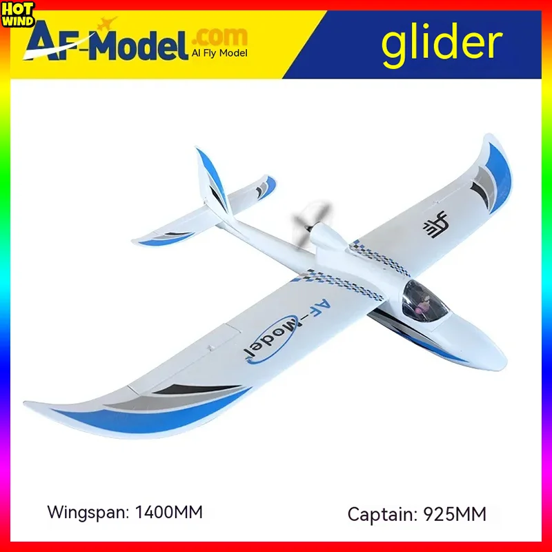 Airfield Model Surfer 1.4m Fpv Glider Electric Remote Control Aircraft Model Fixed Wing Aircraft Model Rc Plane