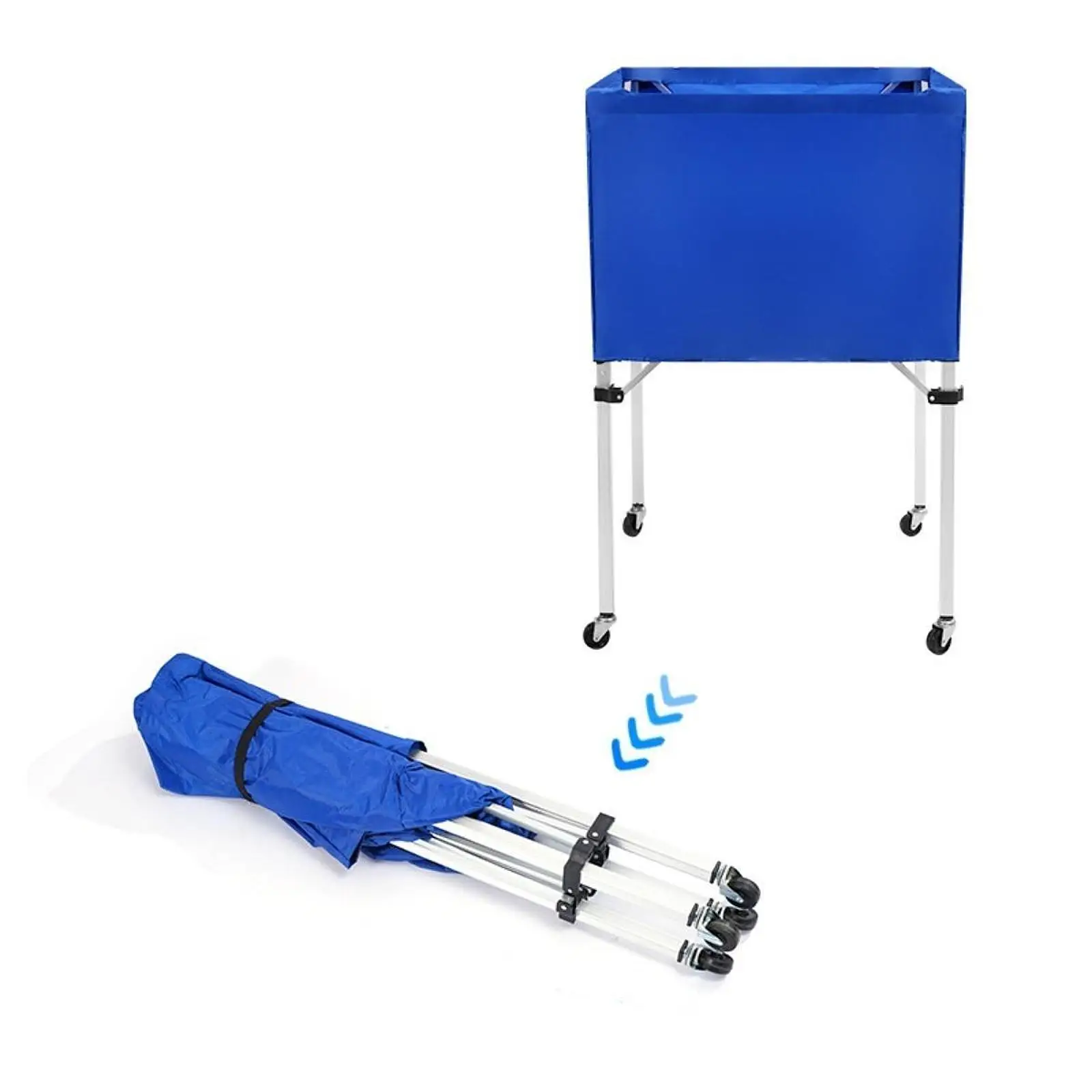 chariot-de-rangement-pliable-en-tissu-oxford-pour-balles-et-equipements-sportifs-ideal-pour-l'entrainement-en-equipe-de-volleyball