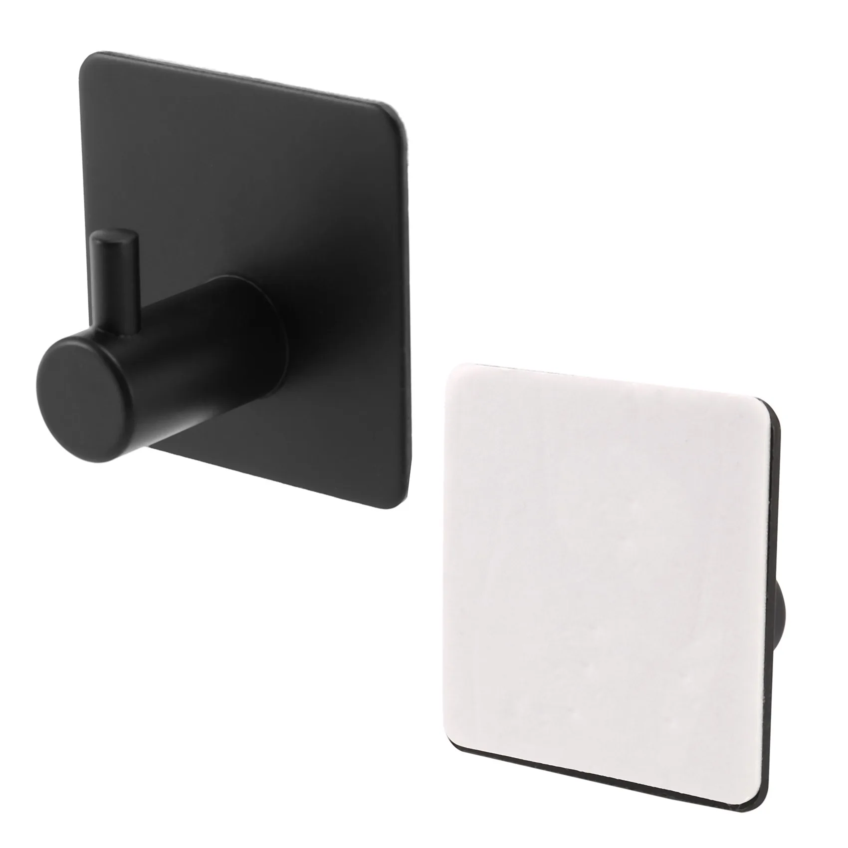 

【24H SALE】Toilet Paper Holder Self Adhesive Toilet Paper Roll Holder For Bathroom Washroom Kitchen Stick On Wall Mount Matt Blac