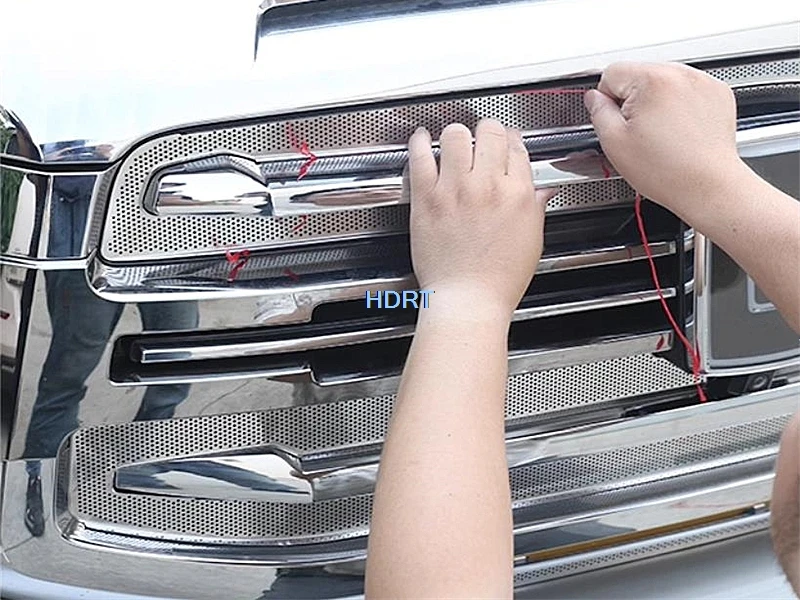 Car Styling Racing Grille Cover Insect Net Protector Decoration Accessories Exterior Sticker For Great Wall GWM Tank 500 2022 +