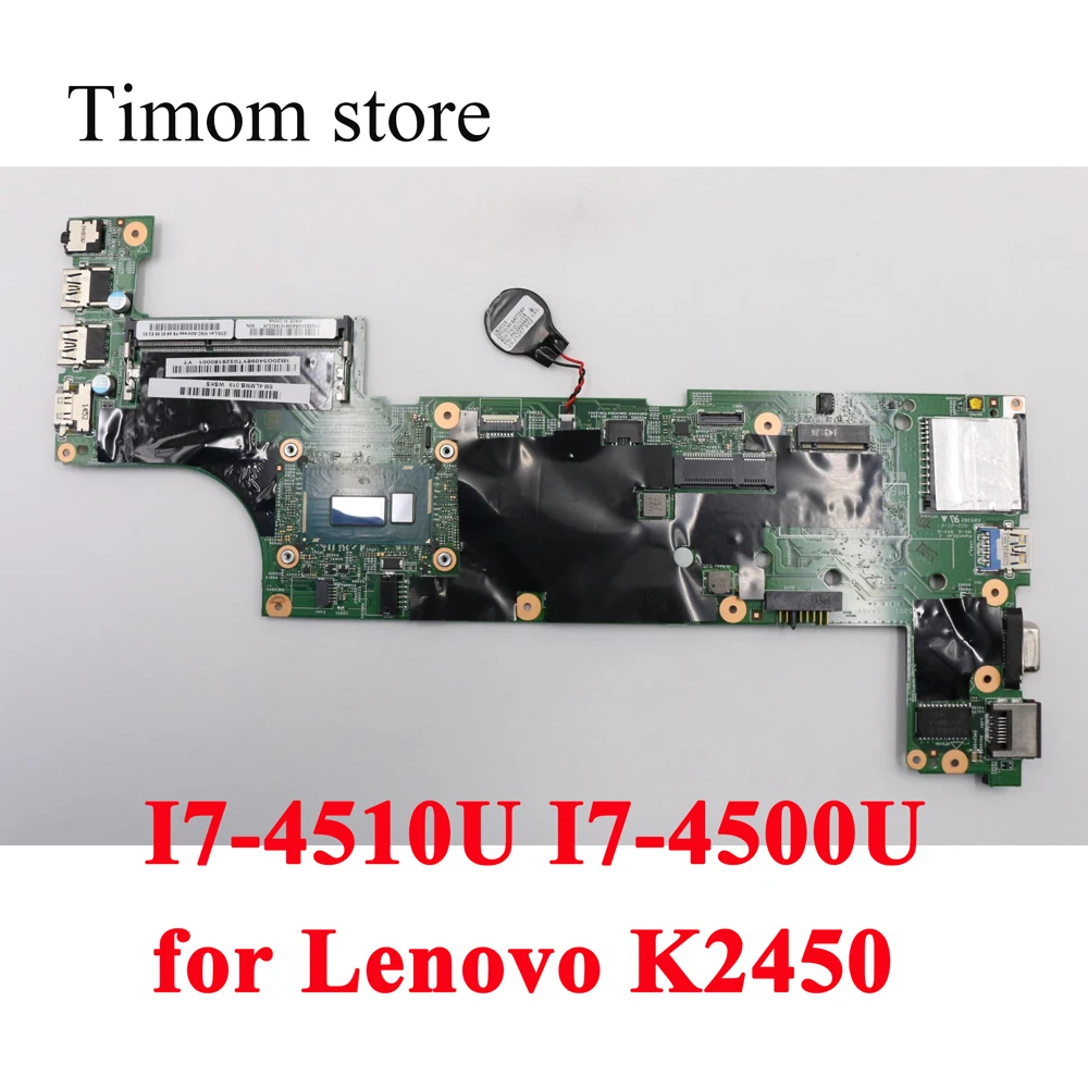 

I7-4510U I7-4500U for Lenovo K2450 Type 80GY Laptop Integrated Motherboard UMA W8P 5B20G54098 100% Tested