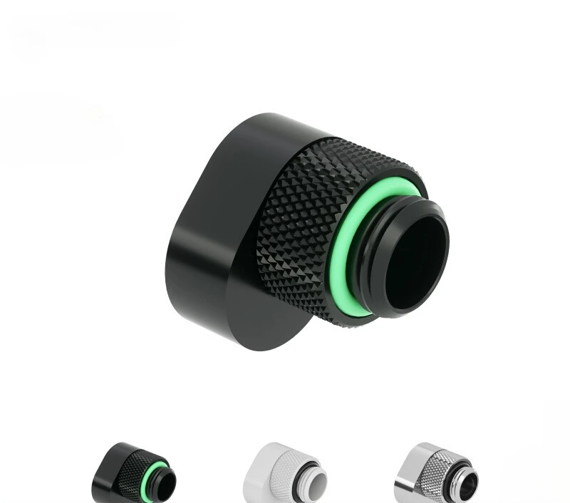 

G1/4 Вращающийся на 360 градусов смещенный адаптер диаметром 6 мм, аксессуары для водяного охлаждения компьютера TX360PZ