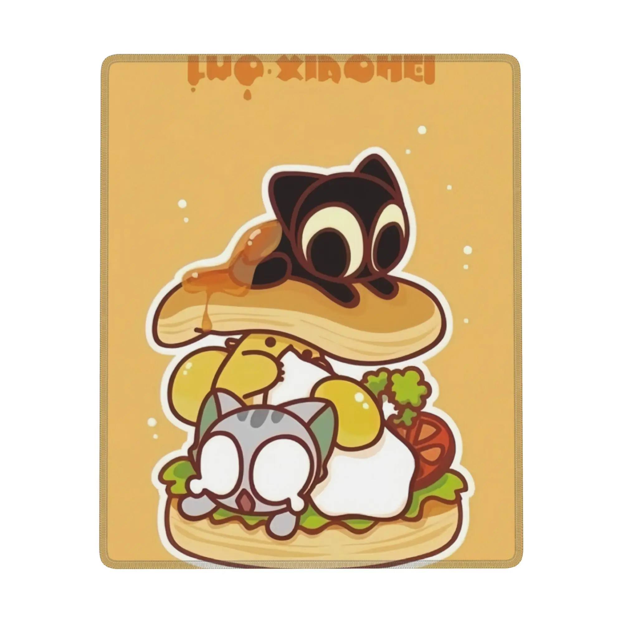 

LuoXiaoHei креативный универсальный противоскользящий коврик для мыши игровой коврик для мыши новая подушка для стола удобная для портативных ПК