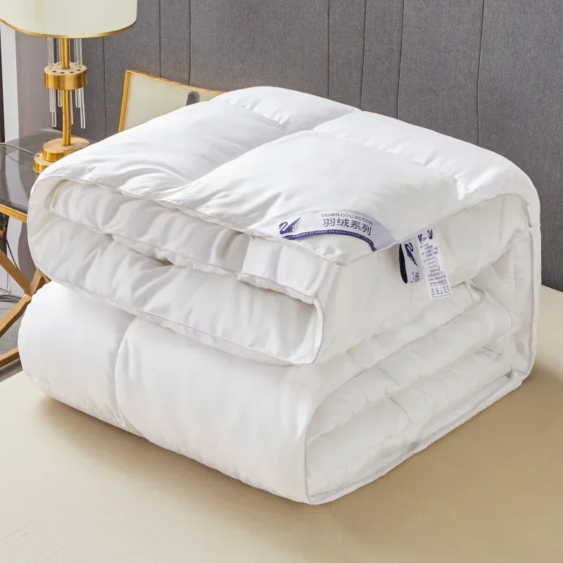Five-star Hotel Duvet 95 White Goose Down Thick Warm Winter comforter Spring Autumn Quilt Duvet Insert Student Dormitory Blanket