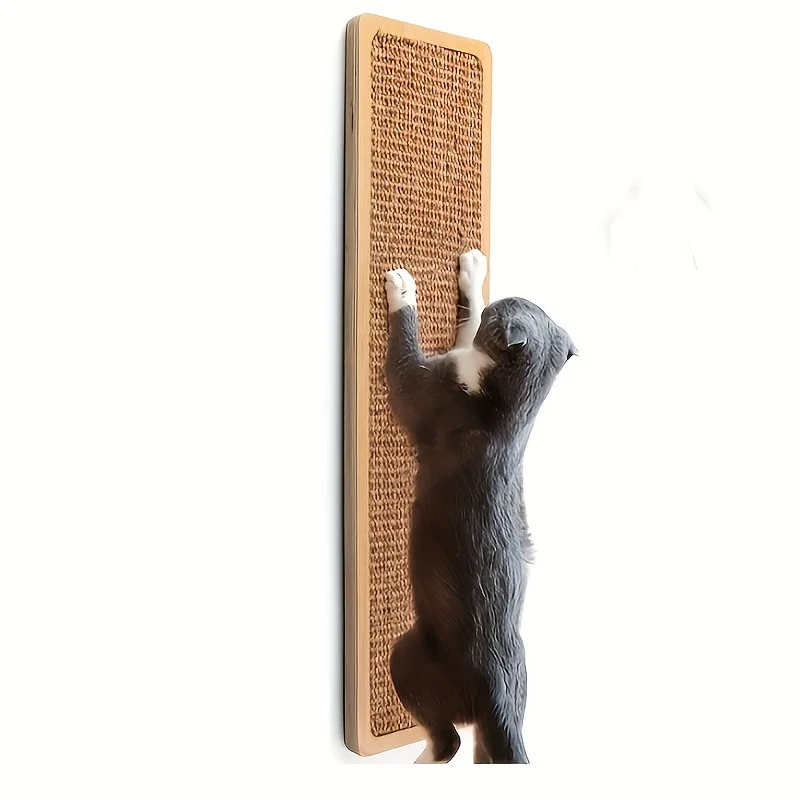 Pet Accessories Cat Toy Furniture Sisal Mat The Cat Scratched The Board Hang A Wall Wear-resistant Vertical Type Scratching Post