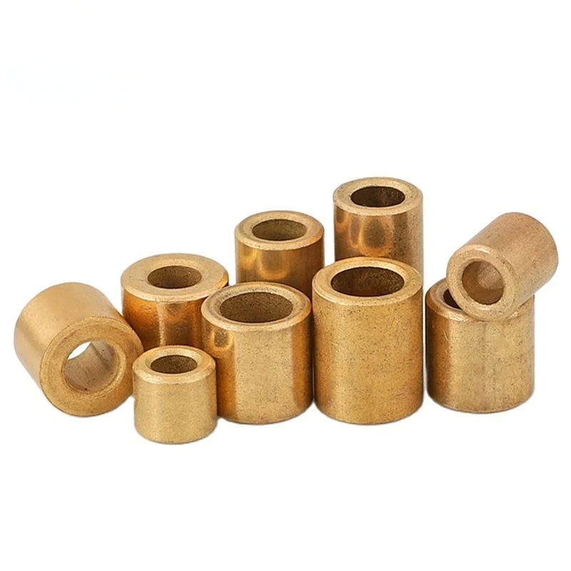 10/5/3/2/1pcs M3 M4 M5 M6 M8 M10 M12 M14 M16-M20 Powder Metallurgy Oil Bearing Copper Brass Sleeve Bearing Sleeve Base Bushing