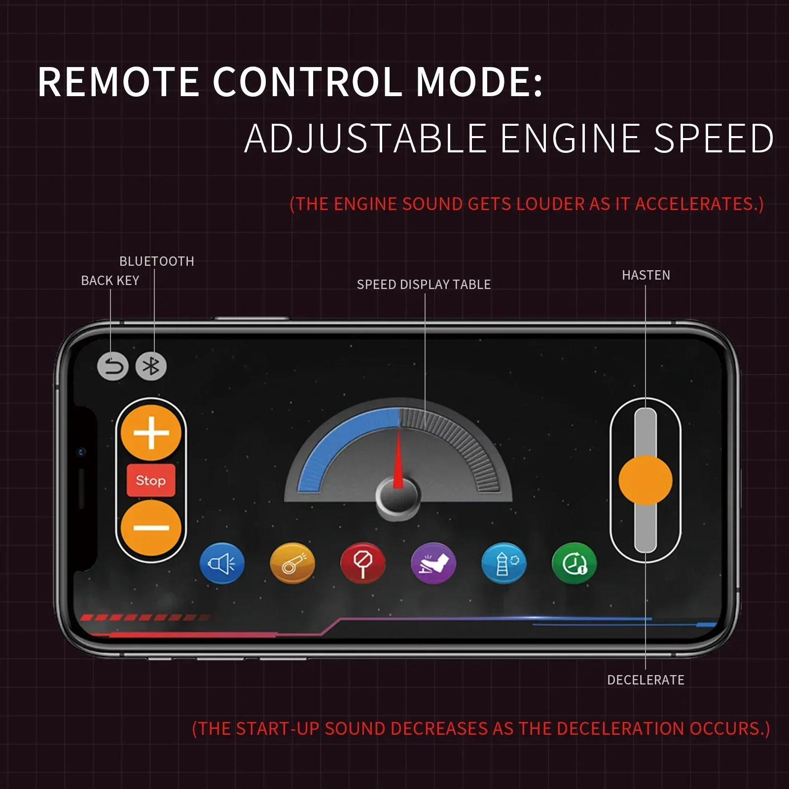 Blocos de construção de motor turbofan de aeronave 564pcs com luz controlada por aplicativo, kit de modelo programável