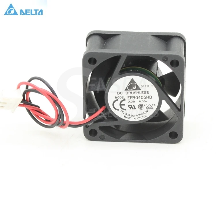 

For for delta EFB0405HD 4cm 40mm 4020 DC 5V 0.38A cooler computer cpu server inverter cooling fans axial