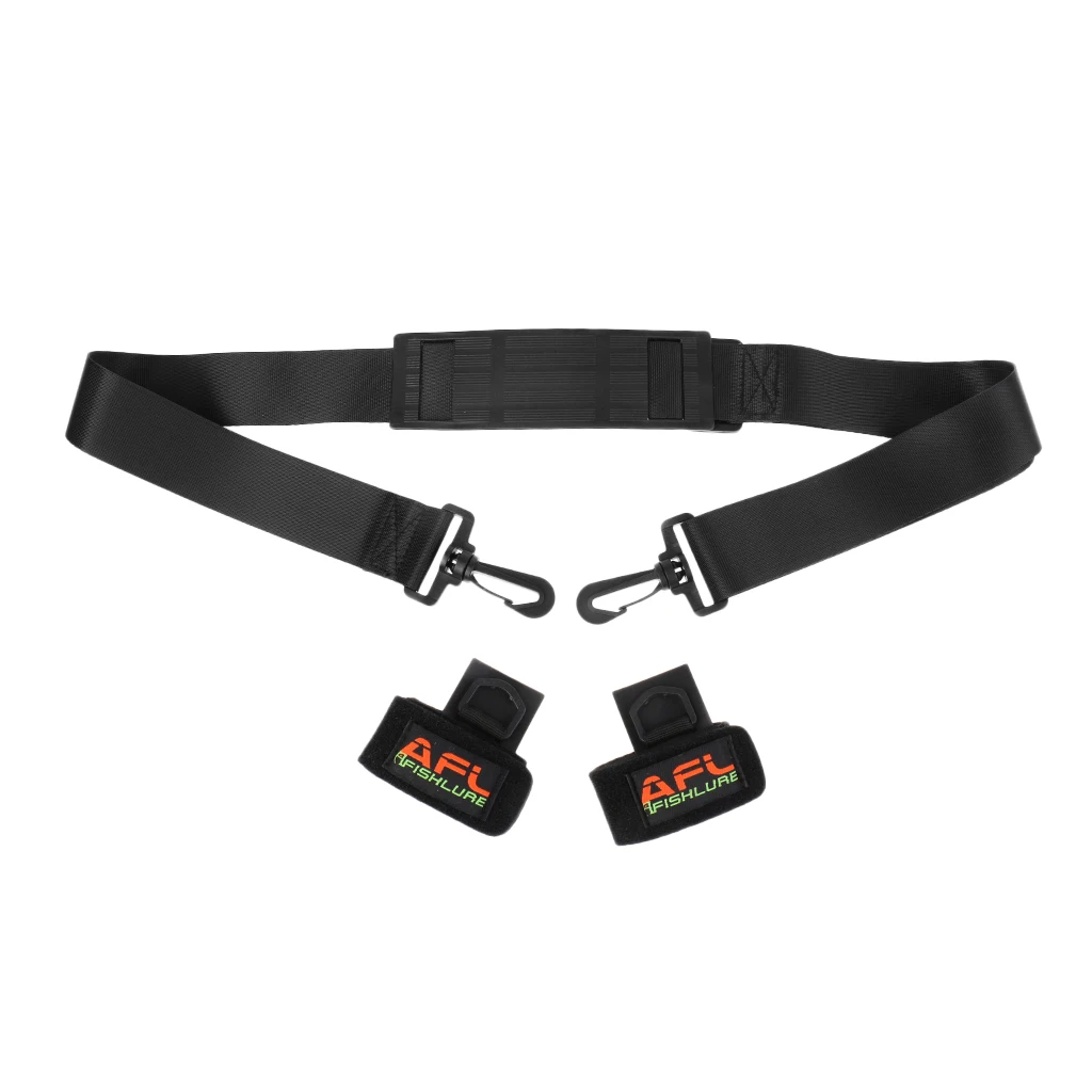 

Fly Rod Carry Shoulder Belt with Ties Rod Strap Casting Rods Holder Band