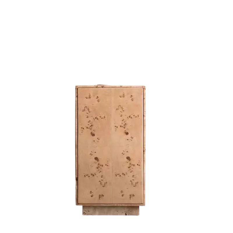 

Mahogany core wood grain edge cabinet art booth living room coffee table bedroom bedside table storage