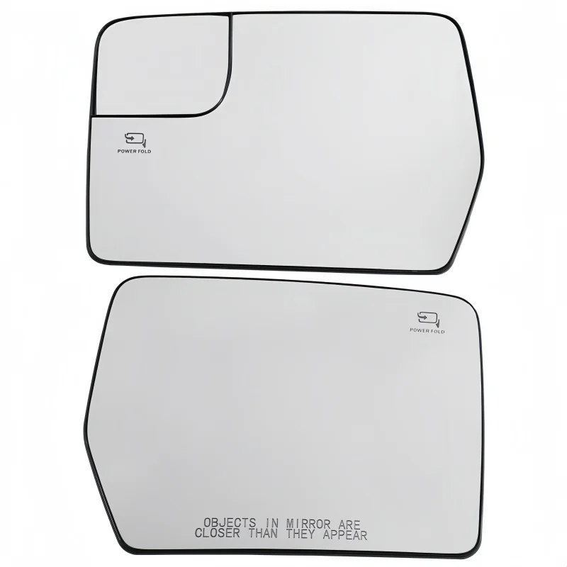 

For Ford F-150 F150 2011-2014 Side Mirror Glass Convex Wide Angle Wing Mirror Replacement Rearview Pickup Heated Right Left