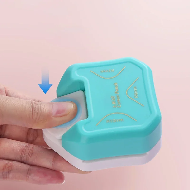 4mm 7mm 10mm Corner Rounder Border Punch R4R7R10 Round Corner Cutter Scrapbooking for DIY Handmade Craft Planner Photo Card Tool