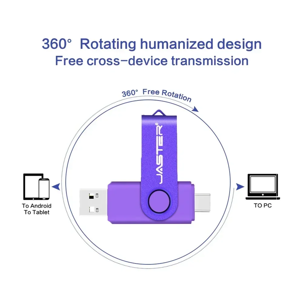 JASTER Memoria USB con vari USB 3.0 y tipo C pendrive 2 en 1 de gran...”, pendrive Muy en 4GB 8GBOTG nowedad