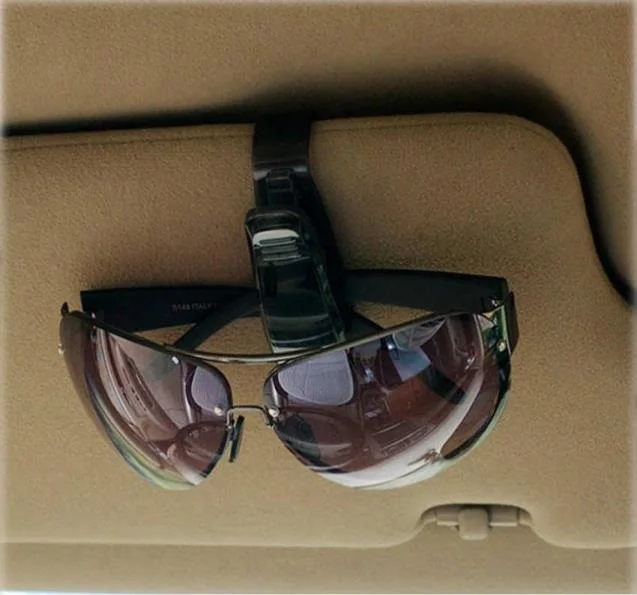 SINGLE car Glasses holder clip