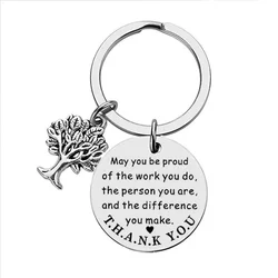 Colleague Appreciation Gift Keychain Coworker Leaving Gift Key Chain Coworker Leaving Gift May You Be Proud of The Work You Do