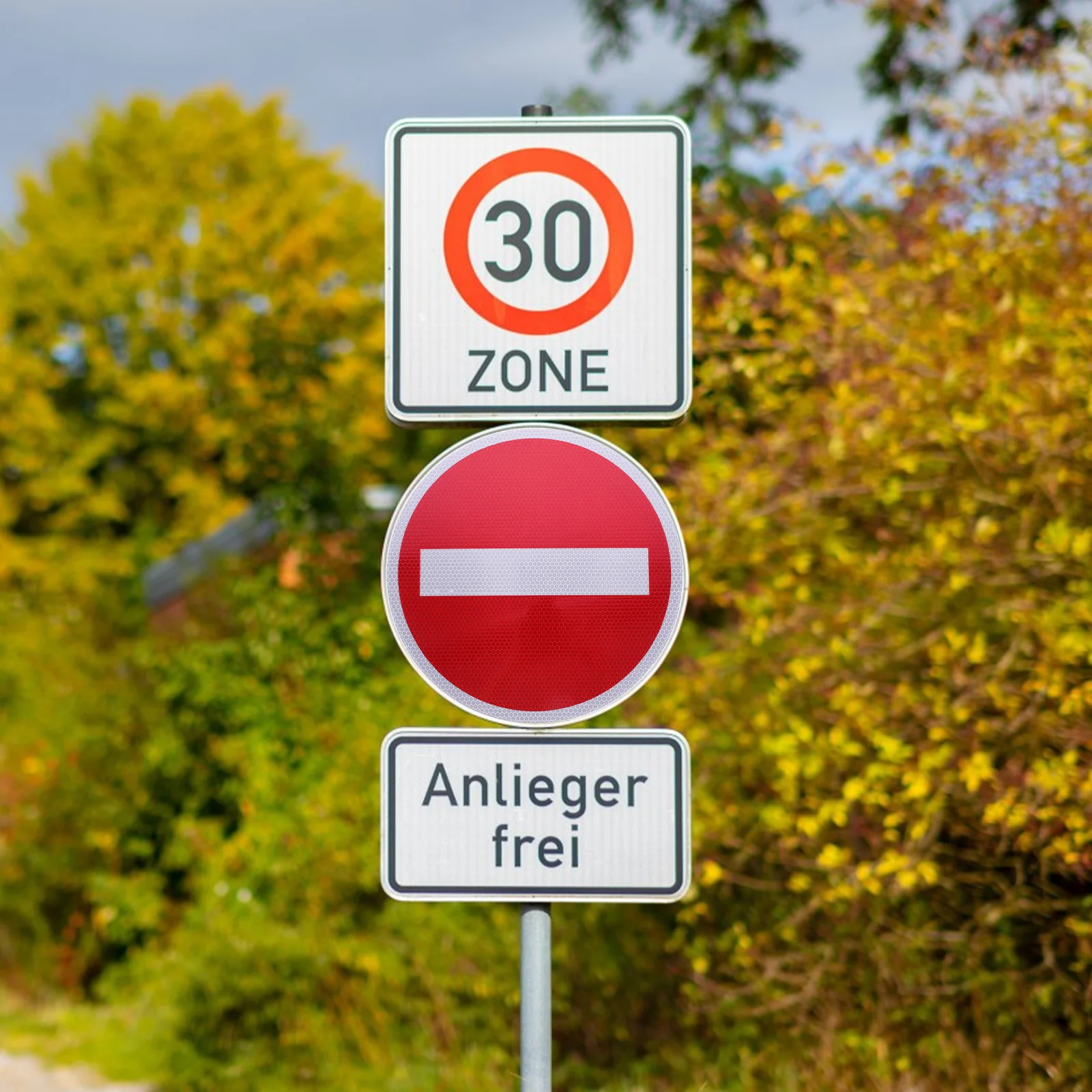 لا يوجد مدخل علامة تحذير السلامة دائم مقاومة للتآكل الطابق السفلي وقوف السيارات موقف المرور تحذير علامات الطريق علامات الشارع