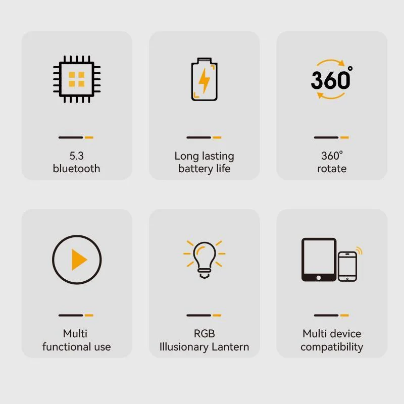 New Cell Phone Holder Stand With LDE Light Bluetooth Speaker Adjustable Tablet Bracket Support Portable Wireless Loudspeaker