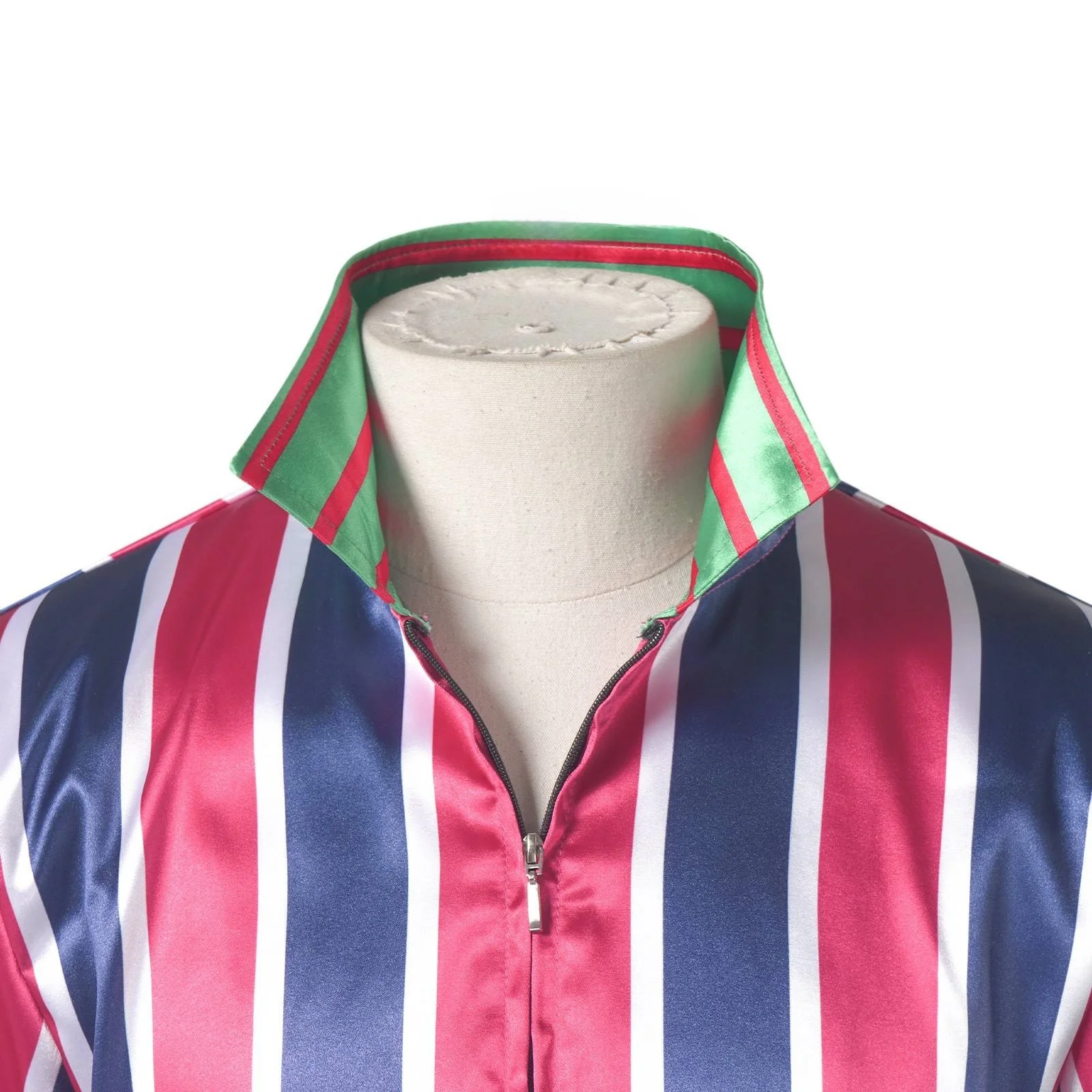 

loween Stage Performance Costume Striped Set Starry Pink Blue Stripes Women's Ethnic Wear No Brand Registered Trademark