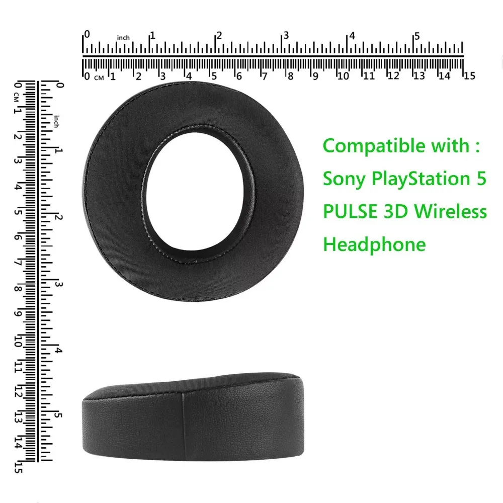 Esporte resfriamento gel substituição earpads almofadas copos peças de reparo para sony playstation 5 pulso 3d ps5 fones de ouvido sem fio