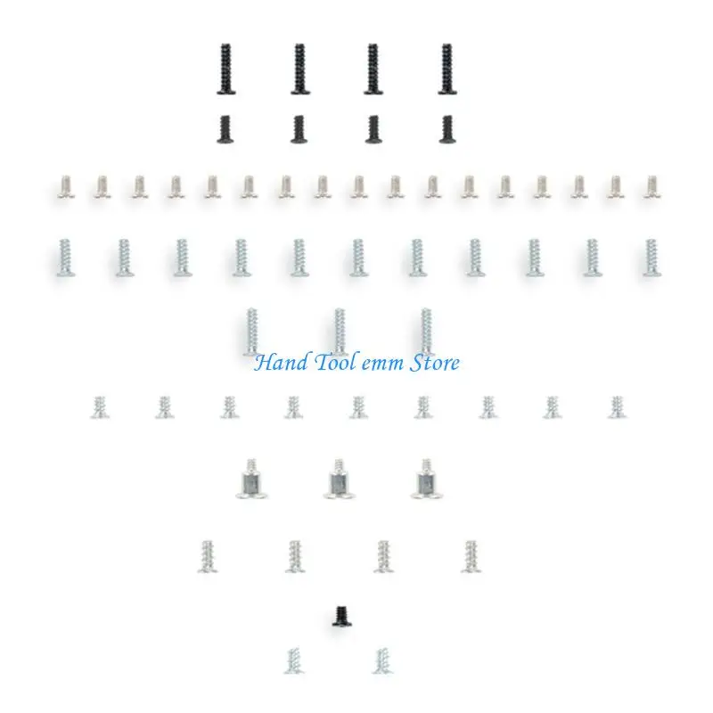 

H37F Full Set Screws Internal External Metal Screw Set for Lite Gaming Accessories Game Console Screws