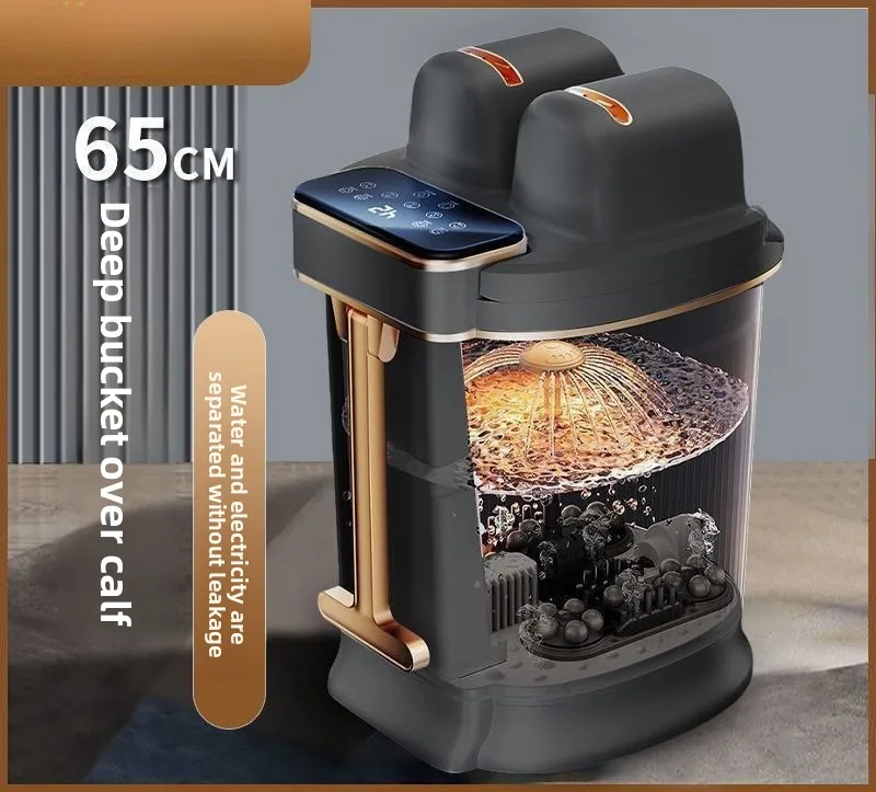 High Depth Foot Soaking Bucket, Automatic Intelligent Heating, Home Massage, Foot Bath, Constant Temperature