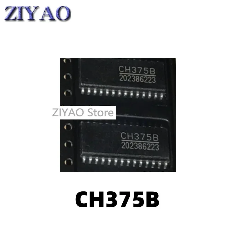 5PCS CH375B CH375 SOP28 Encapsulated USB Bus Universal Interface Chip