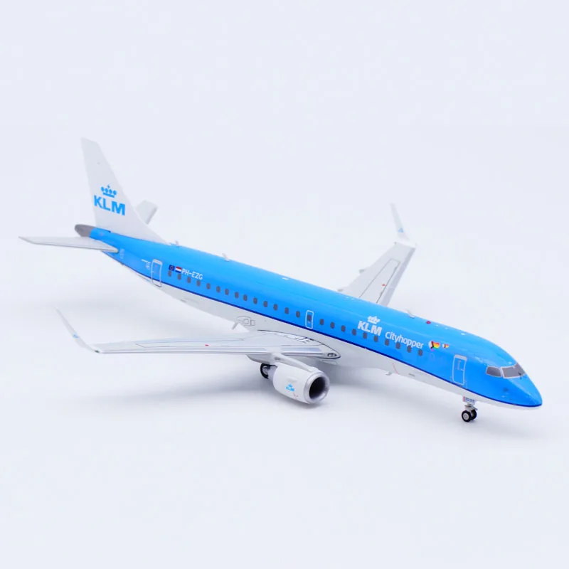 Avión coleccionable de aleación, modelo Jet PH-EZG, JC Wings 1:200, KLM Cityhopper "Skyteam", ERJ 190-100STD