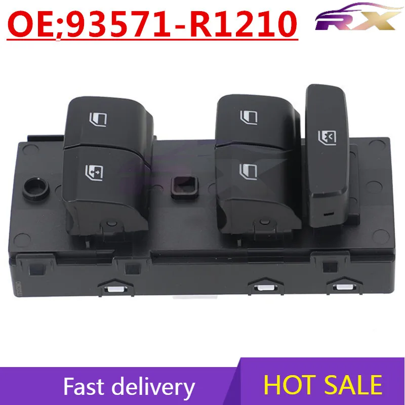 

OEM:93571-R1210 Suitable for 2019-2024 Hyundai Auto Parts Electric window glass lift switch