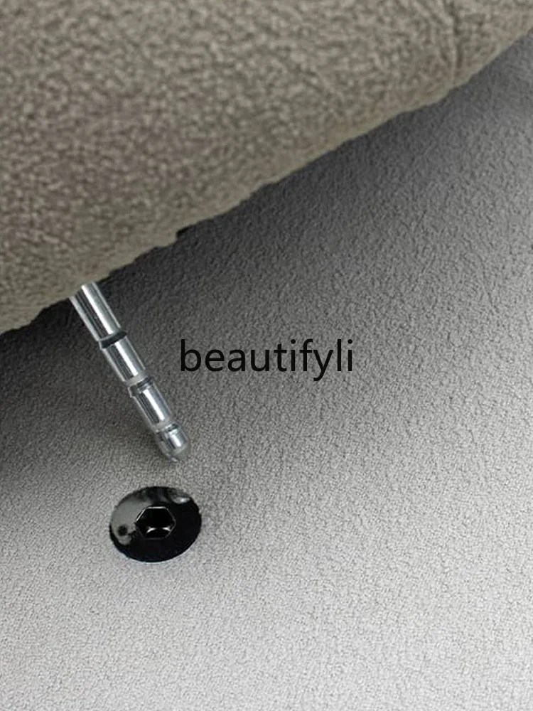 A71 Italian wabi-sabi designer artistic creativity cobblestone sofa fabric modern simple special-shaped module combination