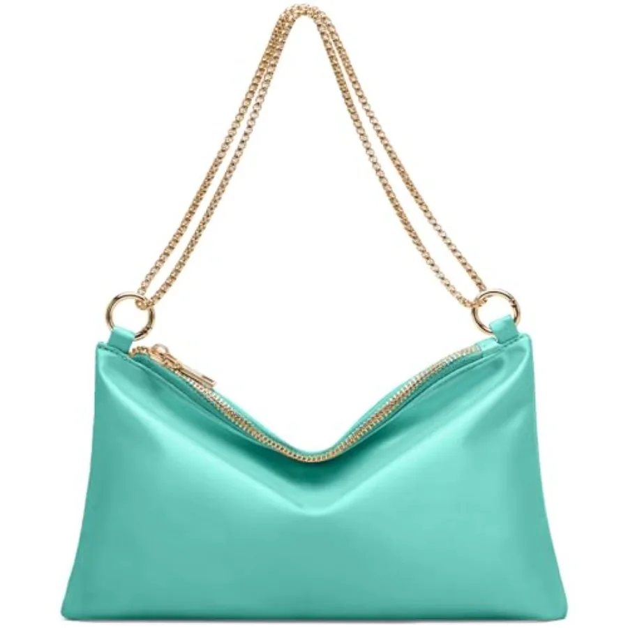 

Женская вечерняя сумочка-клатч Oscarurt из атласа на плечо для выпускного, помолвки, коктейльной вечеринки, свадьбы