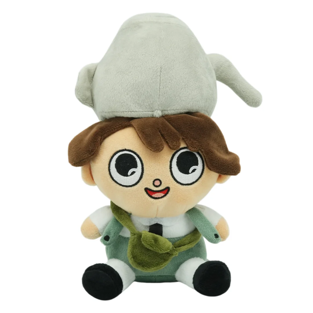 Cute Greg and Wirt Plush Toy Over the Garden Wall Animation Peripheral Soft Stuffed Doll Birthday Christmas Gift for Kids Fans