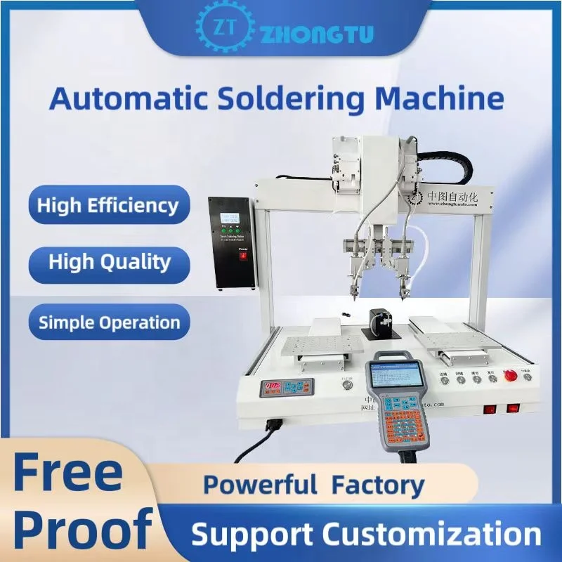 Automatic Soldering Stations Pcb Pick and Place Machine Led  Machine Tool Sets  Robot Soldering Machine