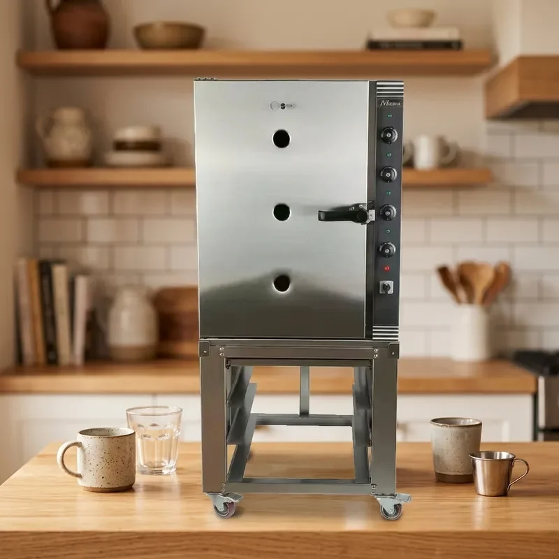 Commercial Electric Slate Oven with 3 Layers and 3 Plates High Temperature Sourdough Bread Oven for Handmade Pizza and Baking