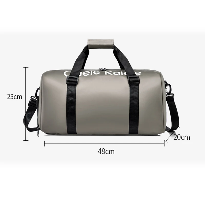 New Men Women Gym Bag Shoes Compartment Dry/Wet Separated Sport Bag Large Capacity Fashion Handheld Luggage Trip Travel Backpack