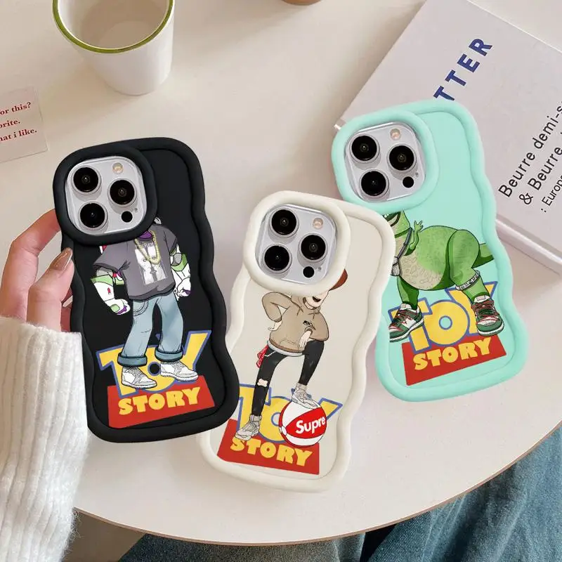 Cute Toy Story Buzz Lightyear Woody Phone Case For iPhone 15 14 13 12 11 Pro Max XS X 7 8 Plus Hard Matte Shell Protective Cover