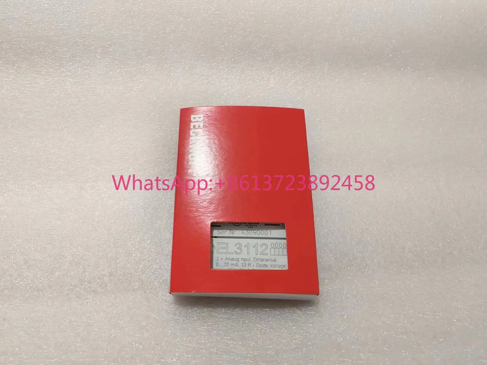 

BECKHOFF EL3204 Analog Input Terminal Module