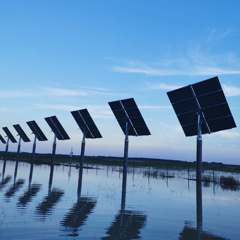 Low Cost Semi-auto Dual Axis Seasonally Adjustable Solar Tracking System Dual Axis Solar Pv Tracking System