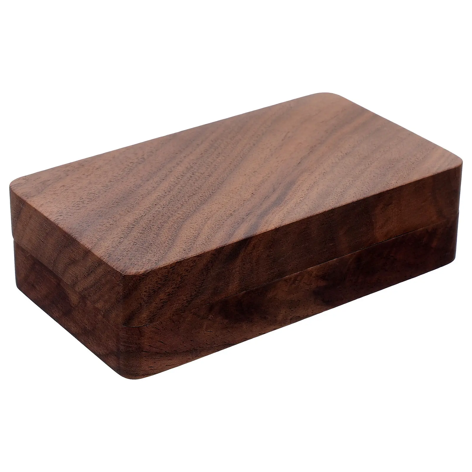 

Wooden Ring Box Handcrafted Solid Wood Jewelry Display Case for Engagement Wedding Proposal Rings Earrings Decorative Desktop