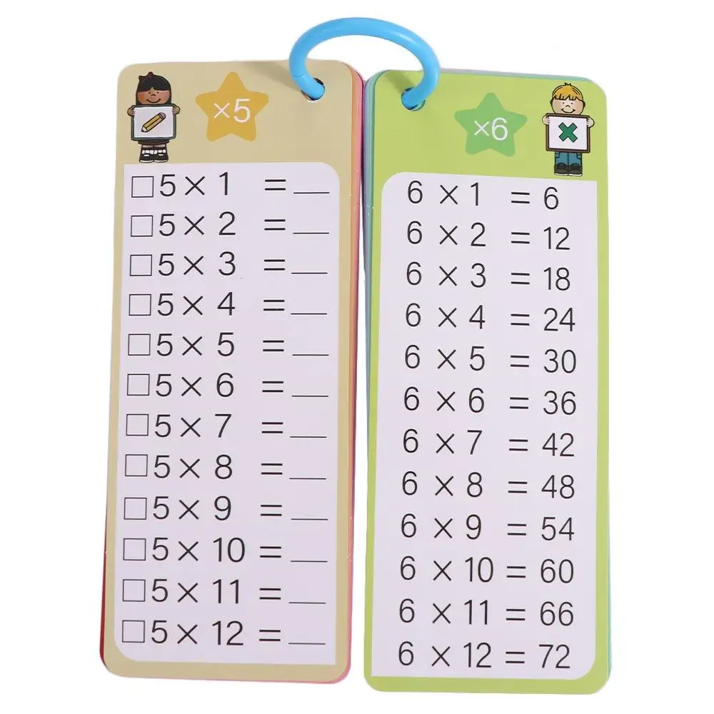 Tarjeta de matemáticas Montessori, tarjetas de aprendizaje, juegos a juego, multiplicación, educación de matemáticas, tarjeta Flash, tarjeta de reutilización