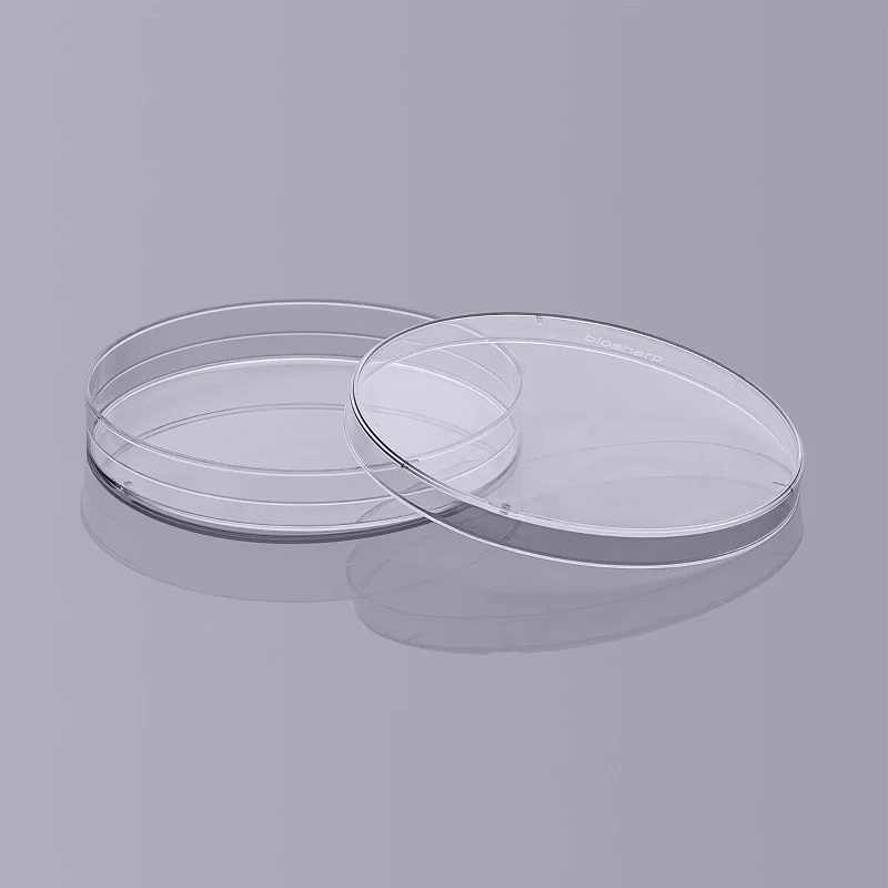 biosharp 90mm Petri dish, sterile, polystyrene material, Dia.90mm*15mm, Weight 14.5g, 10 pieces/pack, BS-90-D