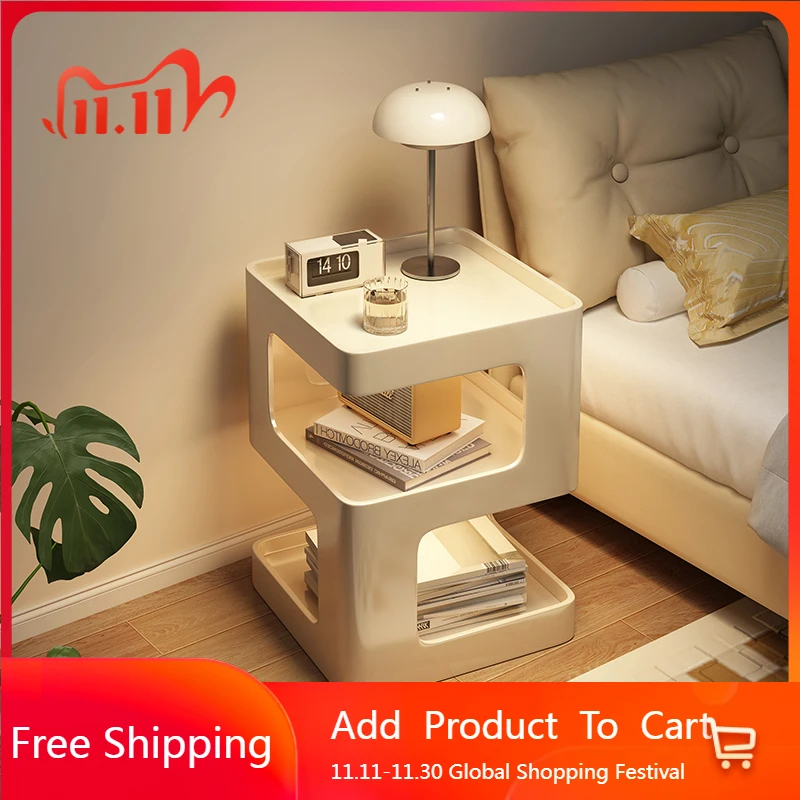Роскошная прикроватная тумбочка для спальни, мобильные шкафы, маленькая скандинавская тумбочка, органайзер для хранения, декор Mesitas De Noche, модная мебель