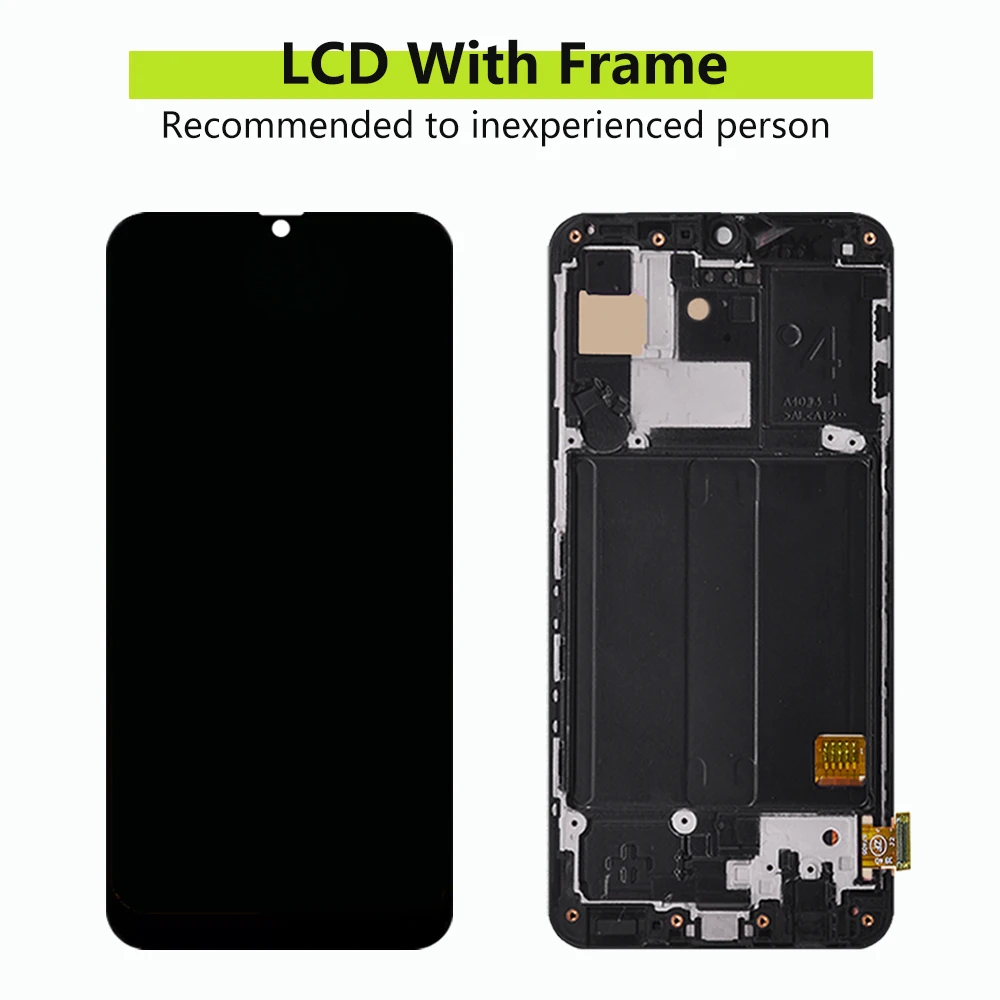 A40 SM-A405F A405FN A405FM A405S Display Screen For Samsung Galaxy A40 LCD Display Screen  Replace Digitizer Assembly With frame