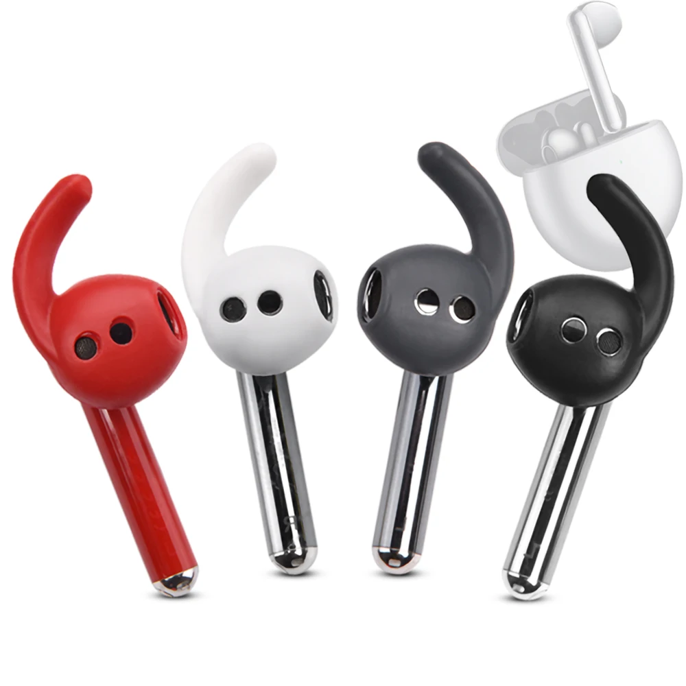 4Pcs Silicone Ear H… - image