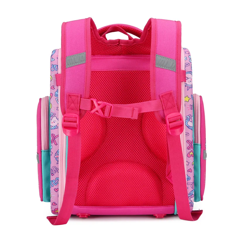 Imagem -03 - Mochila Escolar Ortopédica 3d Unicorn Pattern Bolsas Escolares Primários Boys Book Bolsa Mochila para Meninas Novo 2023