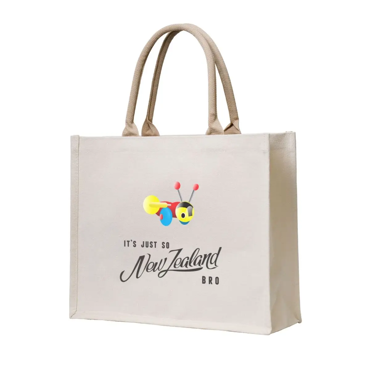 

Its Just so New Zealand Bro, Buzzy Bee Tote Bag Women bags Big bag shopping trolley bag