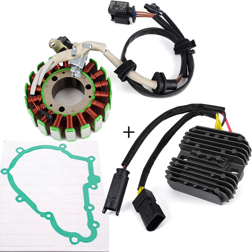 

Stator Coil + Regulator Rectifier With Gasket for BMW G310 G310R K03 G310 G310GS K02 2016 2017 2018 2019 2020 2021 2022 2023