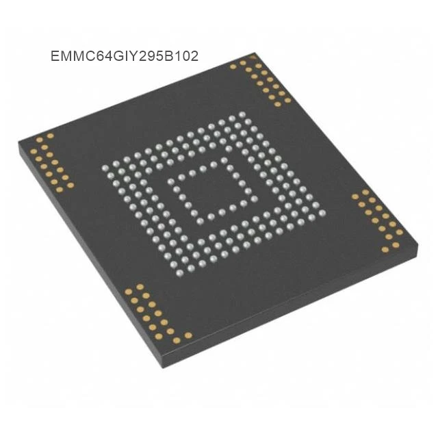 EMMC 64 GIY 295 B 102     New product  153-FBGA (11.5x13) BOM for microcontroller memory IC circuit kit EMMC64GIY295B102