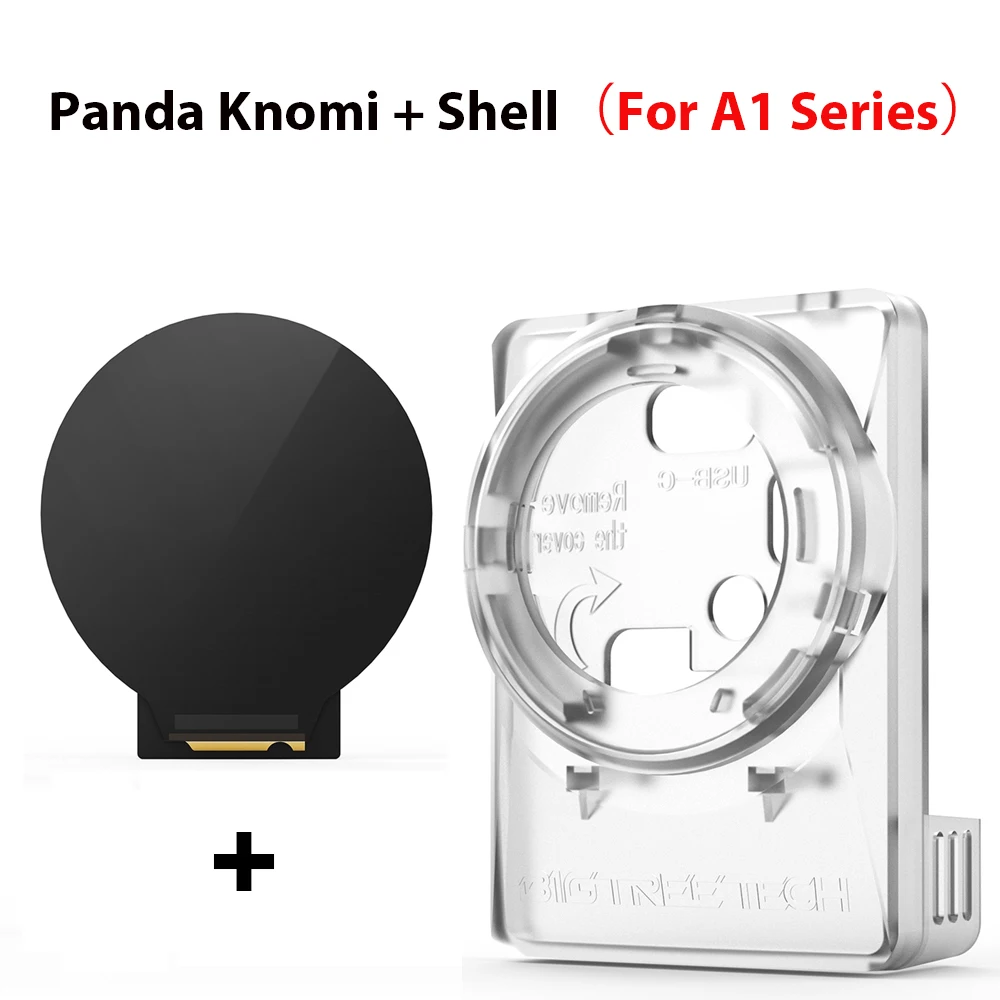 BIGTREETECH Panda Knomi 3D Printing Progress Display voor BambuLab A1 X1 P1 Printerstatus Real-time updates Pas UI OTA UPD aan