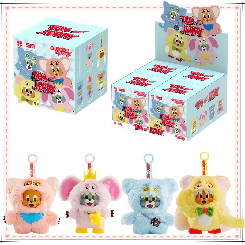 

Серия Spot Tom And Jerry Monster, слепая коробка, Tom Jerry, окружающая кукла, модные игровые украшения ручной работы, игрушки, подарки